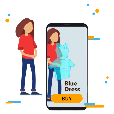 Customers can try product without visiting the shop retail AR app
